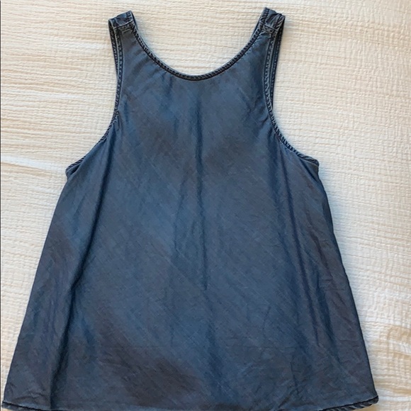 Gap Boho denim XS tank - Picture 1 of 4